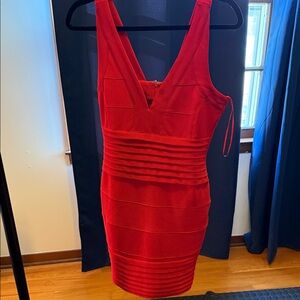 Missguided Scarlet Sleeveless Mini Dress